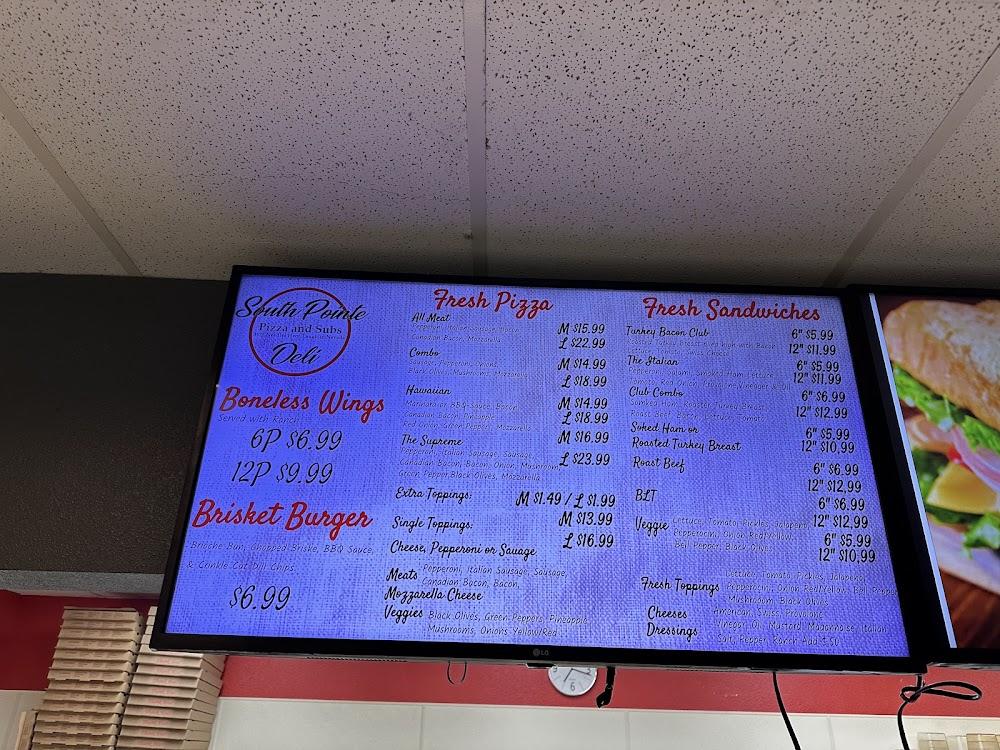 South Pointe Deli Menu image 1